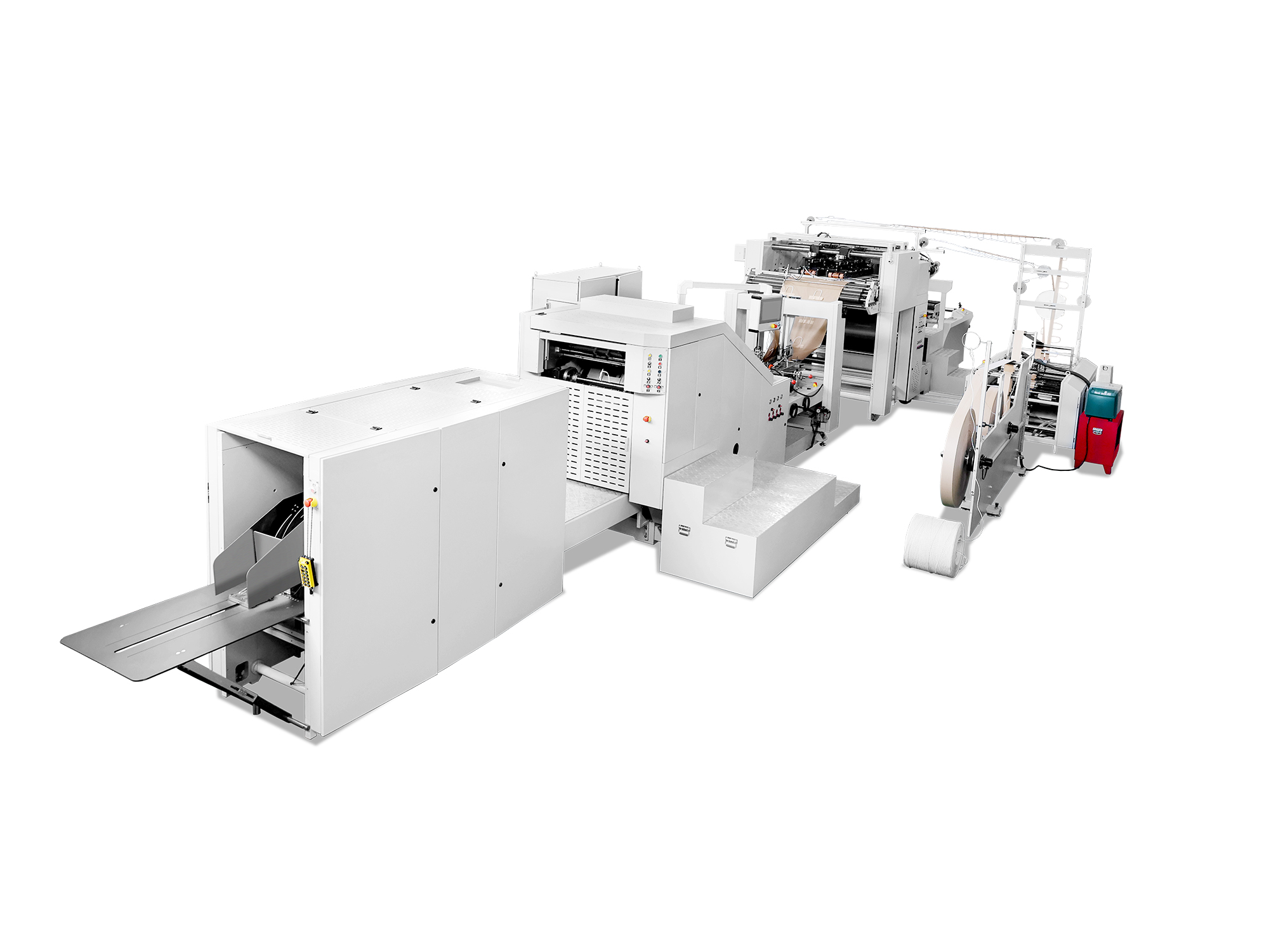 RZFD-450AT Fully Automatic Square Bottom Paper Bag Machine